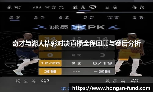 奇才与湖人精彩对决直播全程回顾与赛后分析